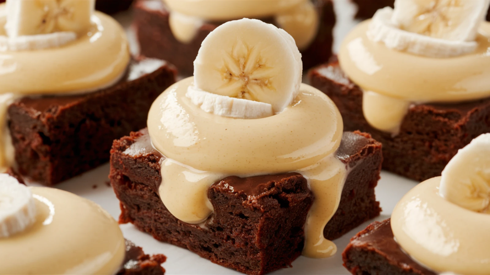 picture of banana pudding brownies